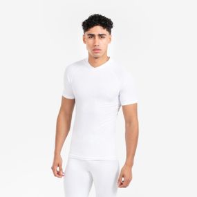 Термофутболка Keepdry з коротким рукавом для дорослих біла - 2XL.