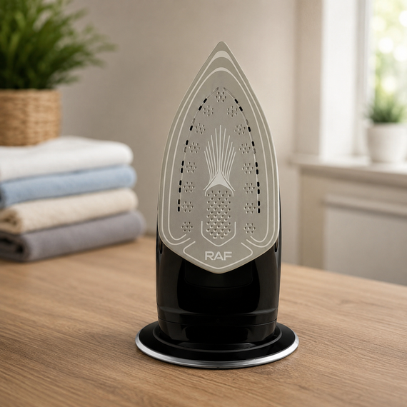 Праска RAF ELECTRIC STEAM IRON R.1388 / Парова праска бездротова + зарядна база, 2400 Вт / Праска з керамічним покриттям | Зображення 3