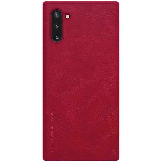 Шкіряний чохол (книжка) Nillkin Qin Series для Samsung Galaxy Note 10 | Зображення 1