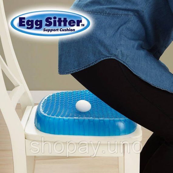 Гелева подушка для сидіння Egg Sitter Ортопедична подушка - сидушка | Зображення 5