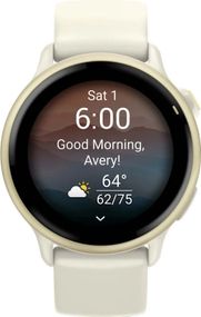 Смарт-годинник Garmin Vivoactive 6 Lunar Gold with Bone Band (010-02985-01/41)