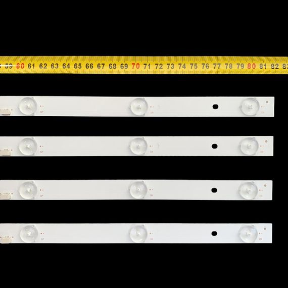 LED підсвітка TV 43" 9-led 824mm 3V GC43D09-ZC21FG-04 303GC430034 DLED43GC4X9 4шт. | Зображення 1