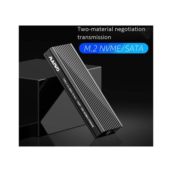 Карман внешний Maiwo M.2 SSD NVMe/SATA combo USB3.1 GEN2 Type-C al. (K1687P2) | Зображення 5