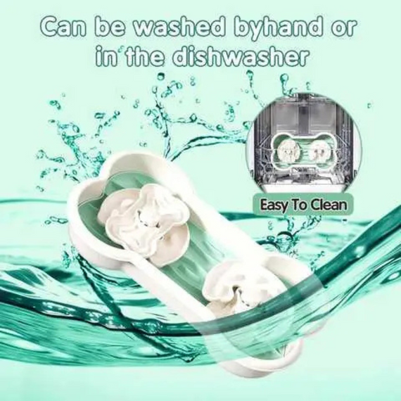 Миска-лабіринт для годування собак у формі кісточки та із силіконовим килимком Henry&Cary | Зображення 3