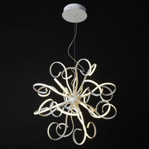 Светильник потолочный подвесной светодиодный для натяжного потолка BL-376S/120W WH led | Зображення 1