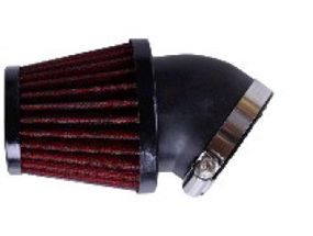 Фильтр воздушный (нулевик)   Ø28/33/48mm, 45*, конусный  (красный)