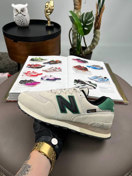 Чоловічі кросівки New 574 Light Grey Green , В'єтнам 42 26.5 | Зображення 4