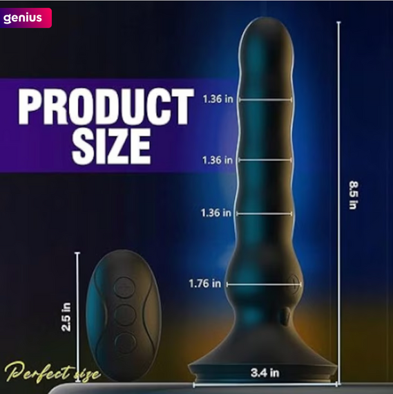 Массажер простаты с сильной присоской, фаллоимитатор | Зображення 4