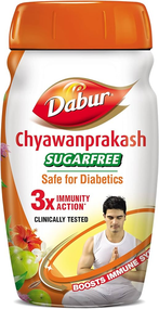 Дабур Чаванпраш без сахара, 500 гр, підтримка імунітету, Dabur Chyawanprash