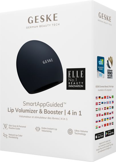 Устройство для увеличения объема губ GESKE Lip Volumizer&Booster 4в1 Big white, Черный | Зображення 7