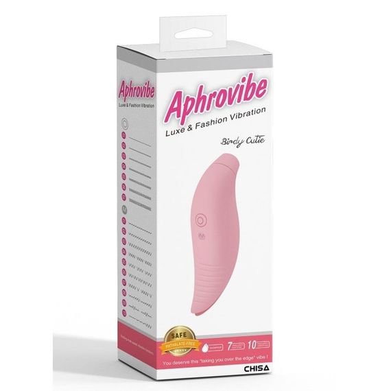 Вакуумний кліторний стимулятор з вібрацією двосторонній Chisa, рожевий Sex Aura | Зображення 6