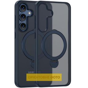 Чохол Ummi Colorful with Magnetic Fit HQ Ring для Samsung Galaxy S25 Edge Dark Blue