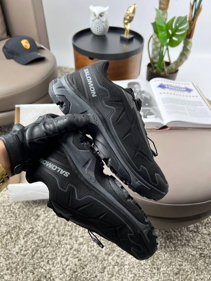 Чоловічі кросівки Salomon XT-SLATE Black Grey | Зображення 2