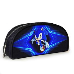 Пенал школьный с принтом Супер Соник 23х10х8 см детский для девочки,мальчика (3916)