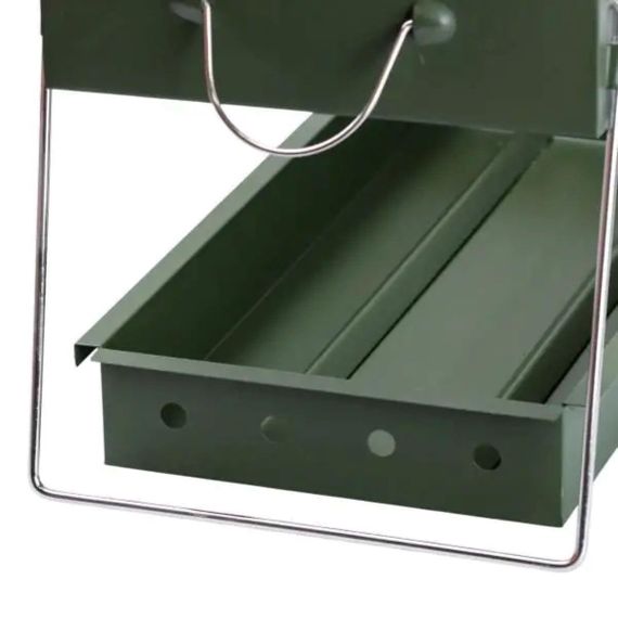 Мангал портативный складной 51.5×23×25 см с решеткой HP461GR | Зображення 4