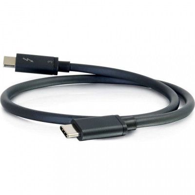 Дата кабель USB-C to USB-C Thunderbolt 3 0.5m 40Gbps C2G (CG88837) | Зображення 2