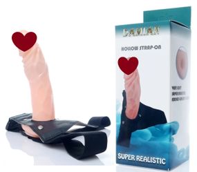 Страпон Hollow Strap-oт Damian sexstyle