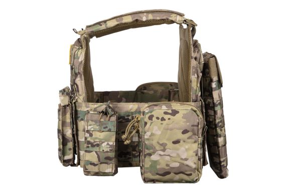 Плитоноска 2E Tactical , Тип 5, з кишенями для бічного захисту, камуфляж (2E-MILPLACARTYPE5-Y2-CC) | Зображення 8
