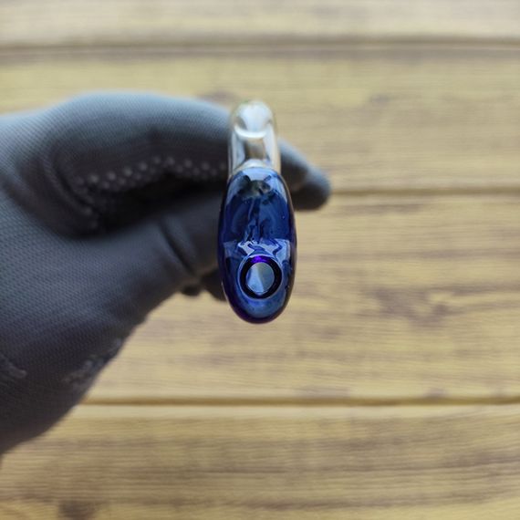 Стеклянная трубка Heart Turn Oil Blue | Зображення 1