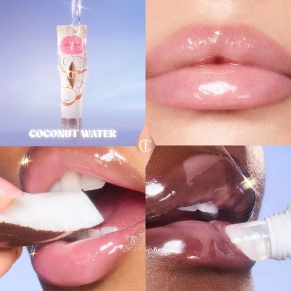 Олійка-блиск для губ Charlotte Tilbury Unreal Lips Nectar oil - Coconut Water (14 ml) | Зображення 2