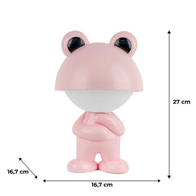 Нічник Kite Світильник LED з акумулятором Dreamy Froggy, рожевий (K25-315-3-2) | Зображення 5