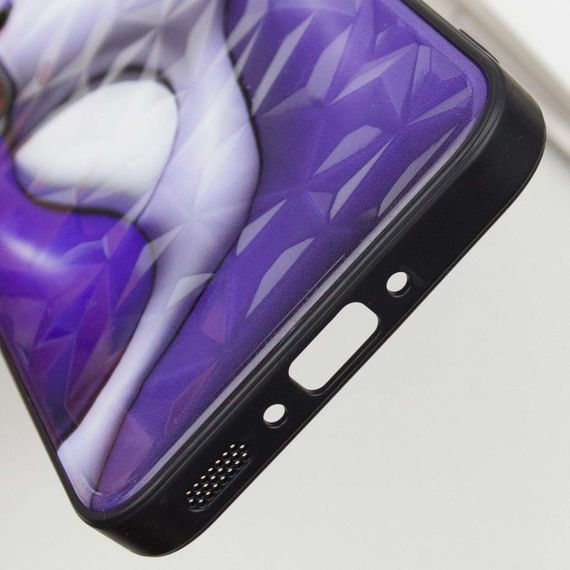 TPU+PC чехол Prisma BubbleGum для Samsung Galaxy A25 5G 3D Blue | Зображення 5