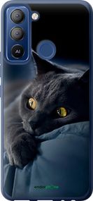 Чохол на Tecno POP 5 LTE BD4 Димчастий кіт "825u-2639-2448"