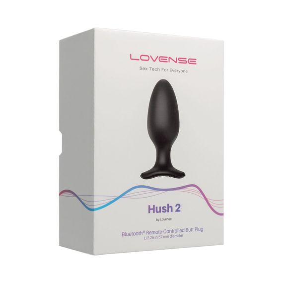 Анальна смарт-вібропробка Lovense Hush 2, розмір L | Зображення 4