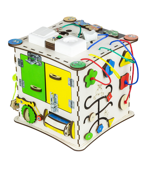 Домик развивающий. Бизиборд  K009 с подсветкой | Зображення 4