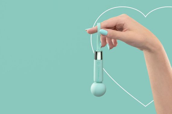 Мінівібромасажер FairyGasm Pearlstasy green Sex Aura | Зображення 5