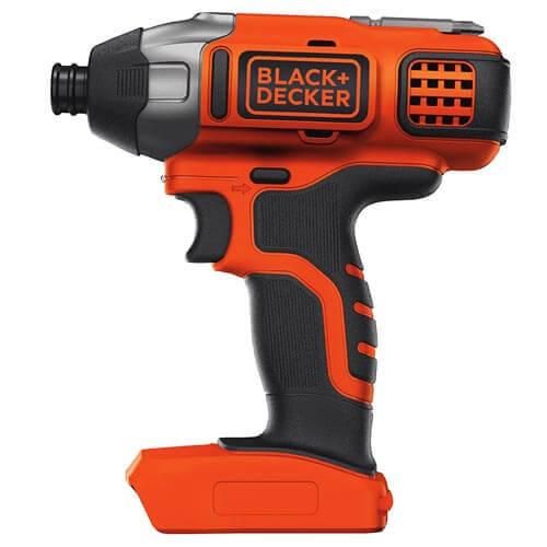 Шуруповерт ударний акумуляторний безщітковий BLACK+DECKER BDCIM18N | Зображення 1