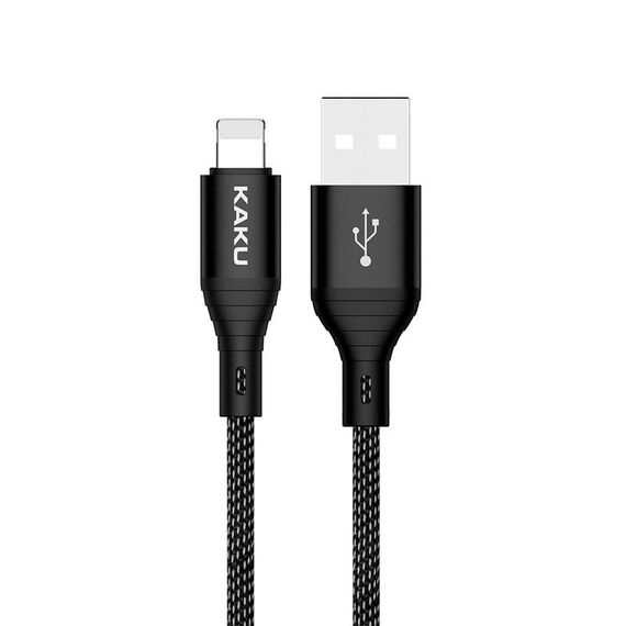 USB кабель Kaku KSC-282 USB - Lightning 1m з таймером - Black | Зображення 1