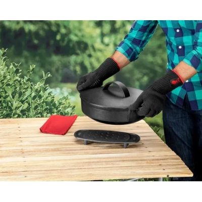 Аксессуар для барбекю Weber жаростійкі перчатки, L/XL (6670) | Зображення 5