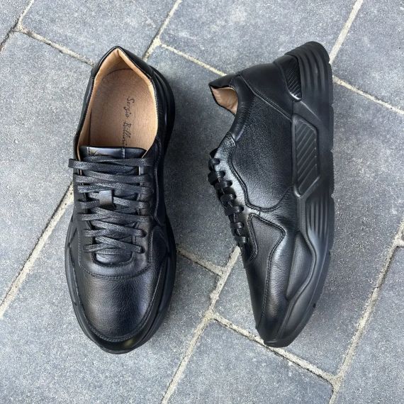 Шкіряні кросівки чоловічі Sergio Billini 43 розмір | Зображення 6