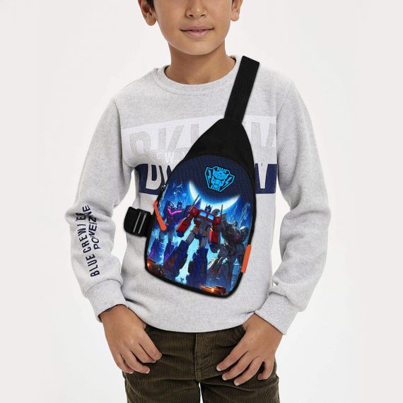 Сумка через плече дитяча Трансформери 29х17 см сумка слінг для хлопчика (02224)