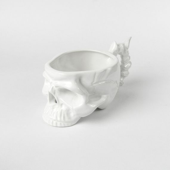 Кухоль Череп з кістками білий ET (CHK16) | Зображення 2