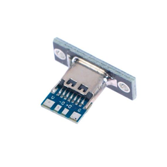 Врезной разъем, гнездо USB Type-C 4-pin мама под пайку | Зображення 1