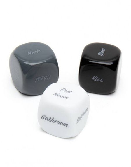 Эротическая игра для пары Fifty Shades of Grey, 3 кубика sexstyle