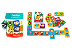 Настільна гра "Fisher Price. Доміно" в тубусі VT2910-03 VladiToys