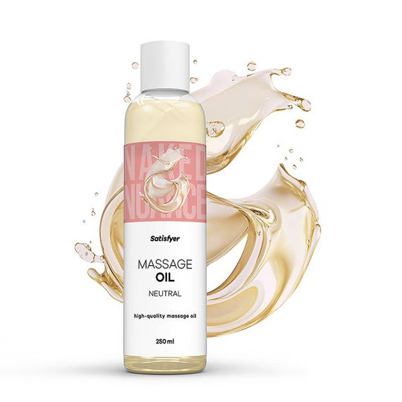 Розпродаж!!! Масажна олія Satisfyer Massage Oil Neutral 250 мл (термін 30.04.2027) | Зображення 1