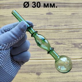 Стеклянная трубка Simple Oil Green