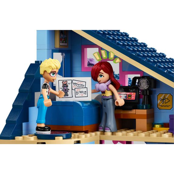 Конструктор LEGO Friends Родинні будинки Оллі й Пейслі 1126 деталей (42620) | Зображення 5