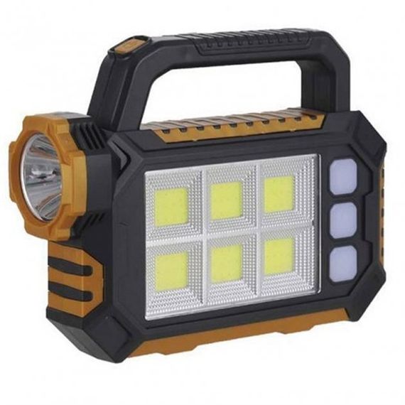 Ручной фонарь HS-8029 на солнечной батарее мощный LED фонарик 3 режимами освещения | Зображення 2