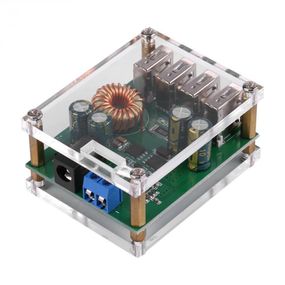 DC-DC понижающий преобразователь, Зарядка 7-36V /4 x USB 5V 5A