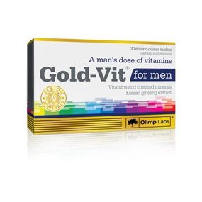 Витаминно-минеральный комплекс для спорта Olimp Nutrition Gold-Vit for men 30 Tabs