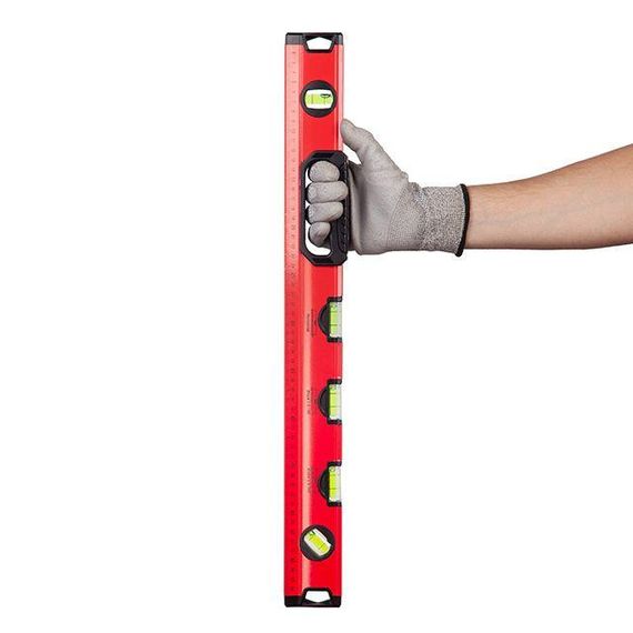 Рівень будівельний 600 мм, 5 вічок INTERTOOL MT-1006 | Зображення 7