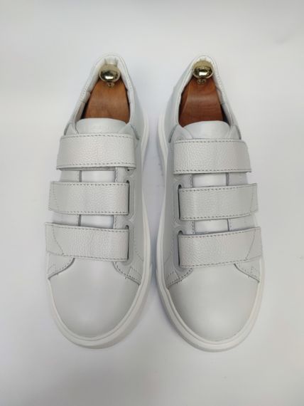 Білі шкіряні кеди 45 розмір | Зображення 3