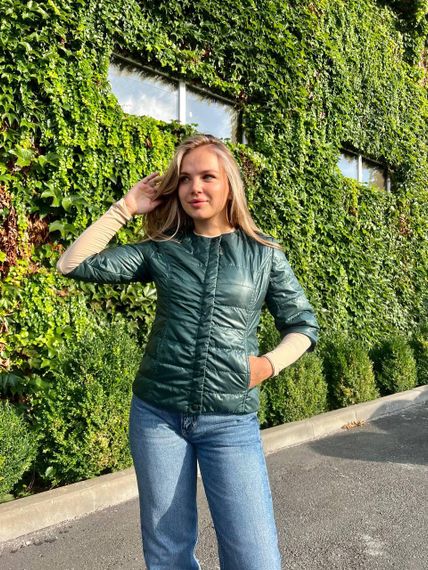 Жіноча демісезонна куртка, арт. 201, пляшка