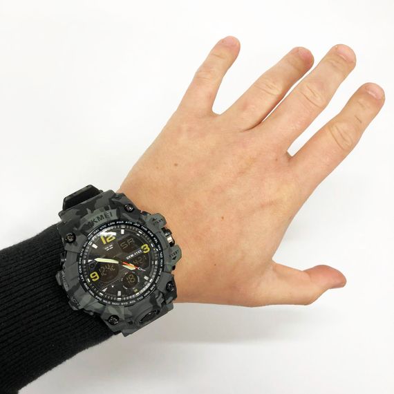 Армейские мужские часы хорошее качество, Часы для рыбалки и активного отдыха наручнные спортивные JP-35