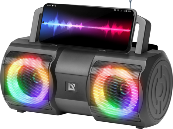 Портативна колонка Defender Beatbox 20 20Вт, Black (65420) | Зображення 2